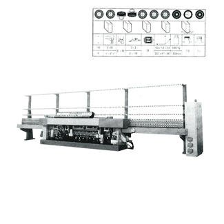 直線自動コバ磨機